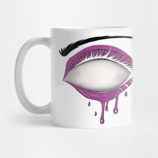 Neon Psychedelic Slime Eye Mug